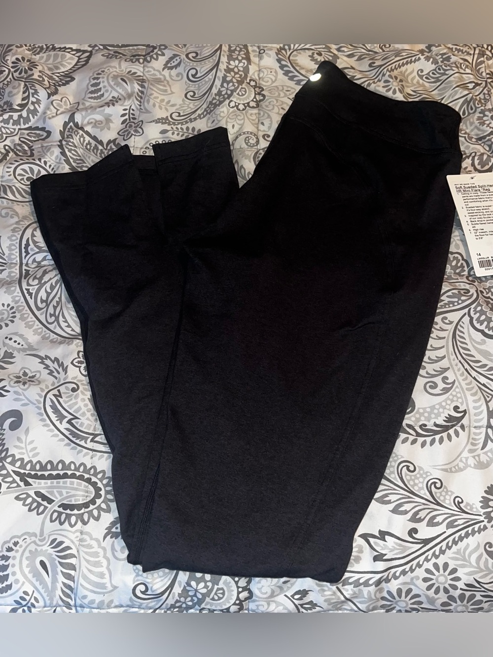 lululemon athletica Black flare Leggings
